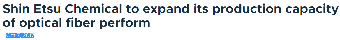 Shin Itsu expands capacity in Japan &amp; China